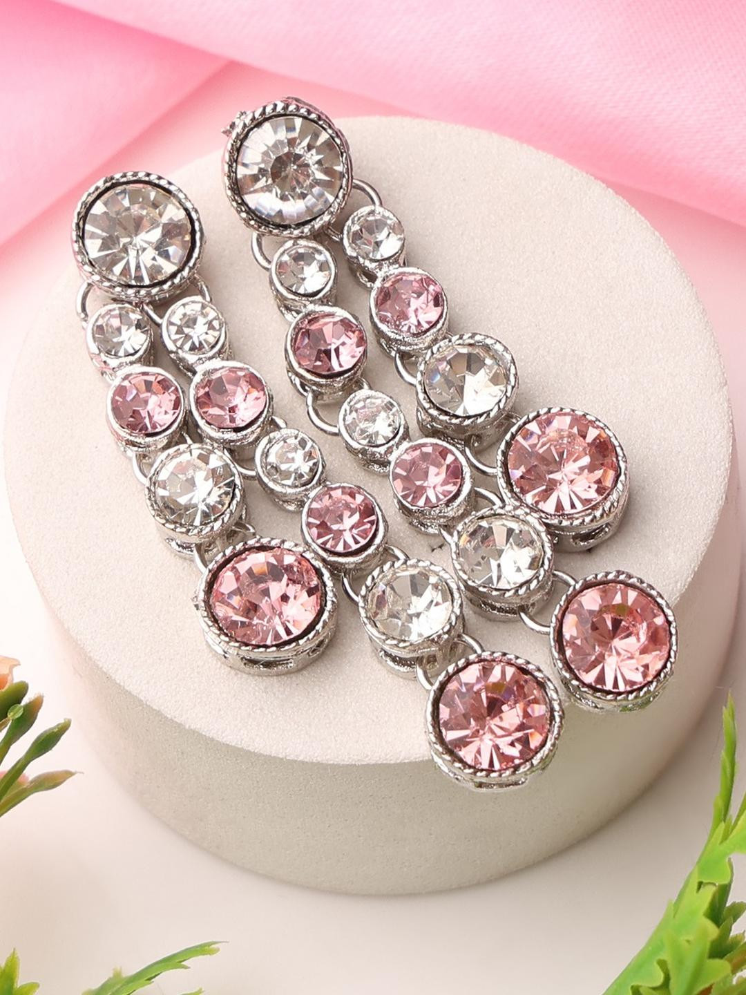 EIT Collection Women AD Gemstone Charm Necklace