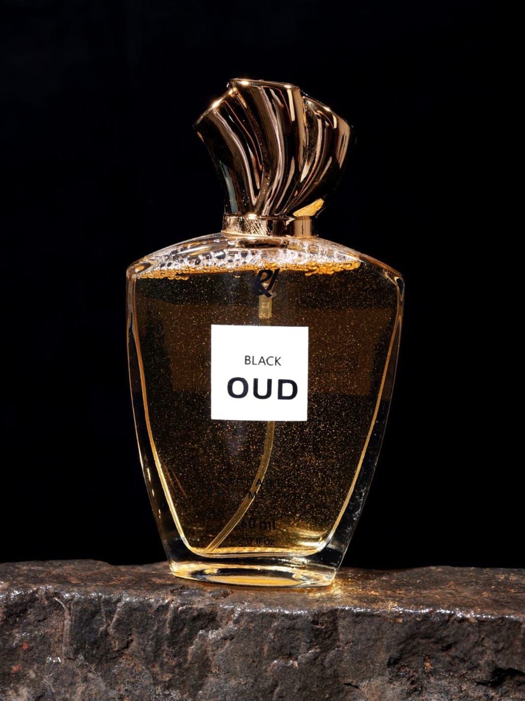 RU Set Of 2 Black Oud & 24 Carat Gold Apparel Perfume Spray- 60 ml Each