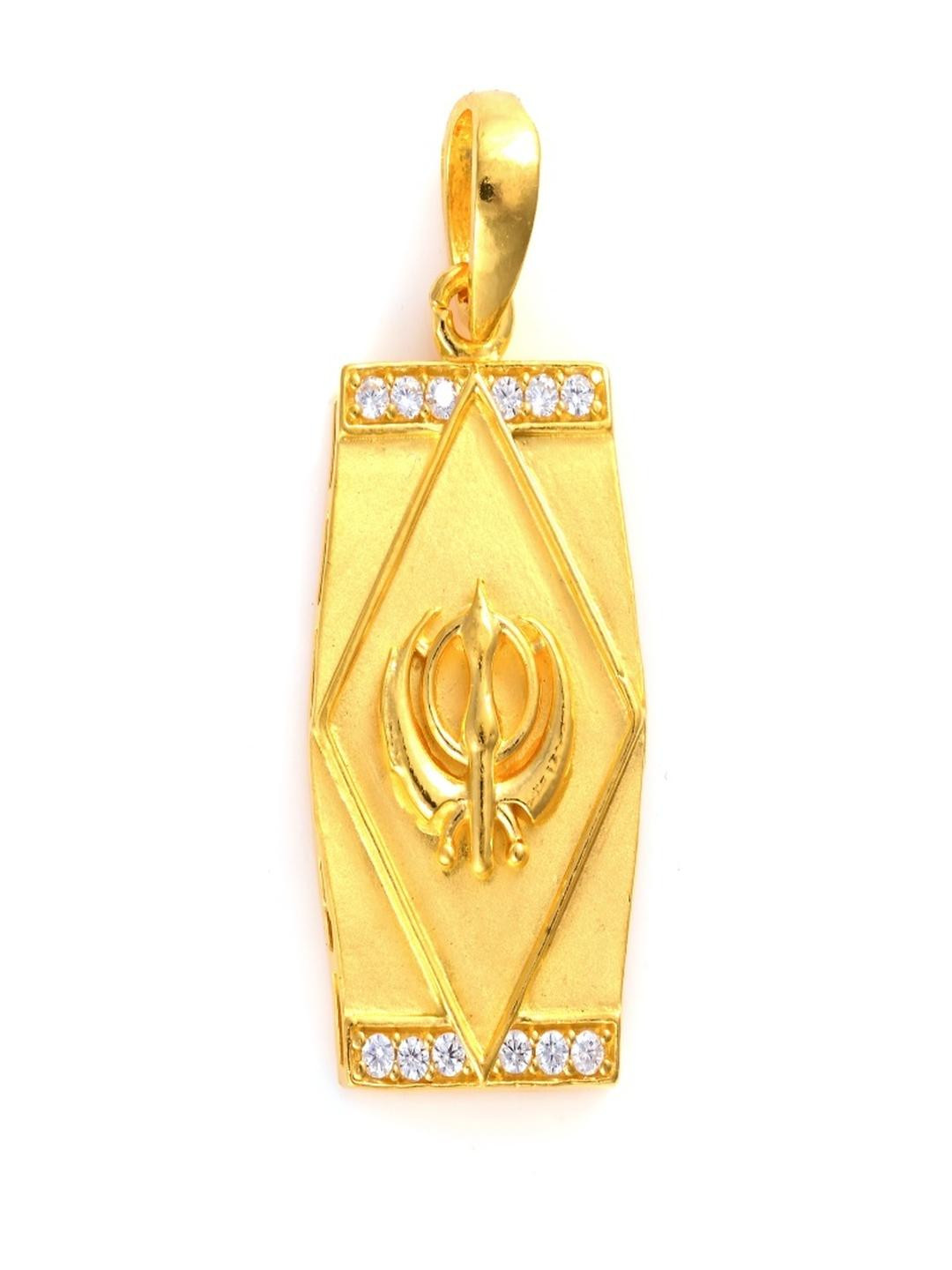 Vinayak Jewellers 925 Sterling Silver The Silver Khanda Pendant