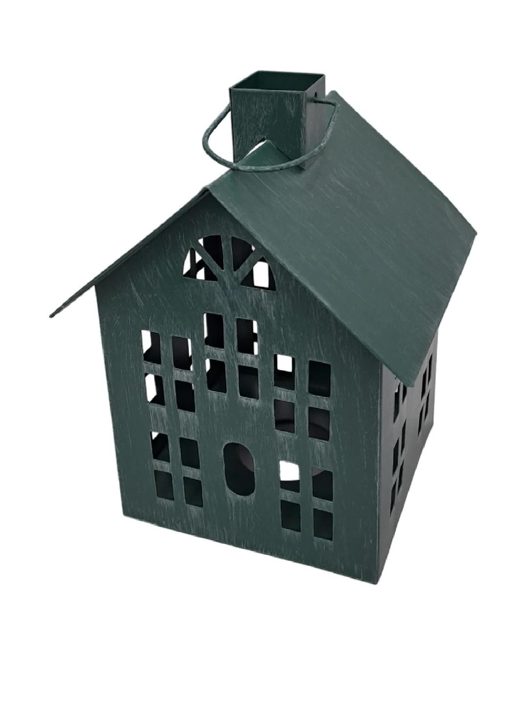 SHAURYA DESIGNS 1Piece Red Metal Outdoor Lamps