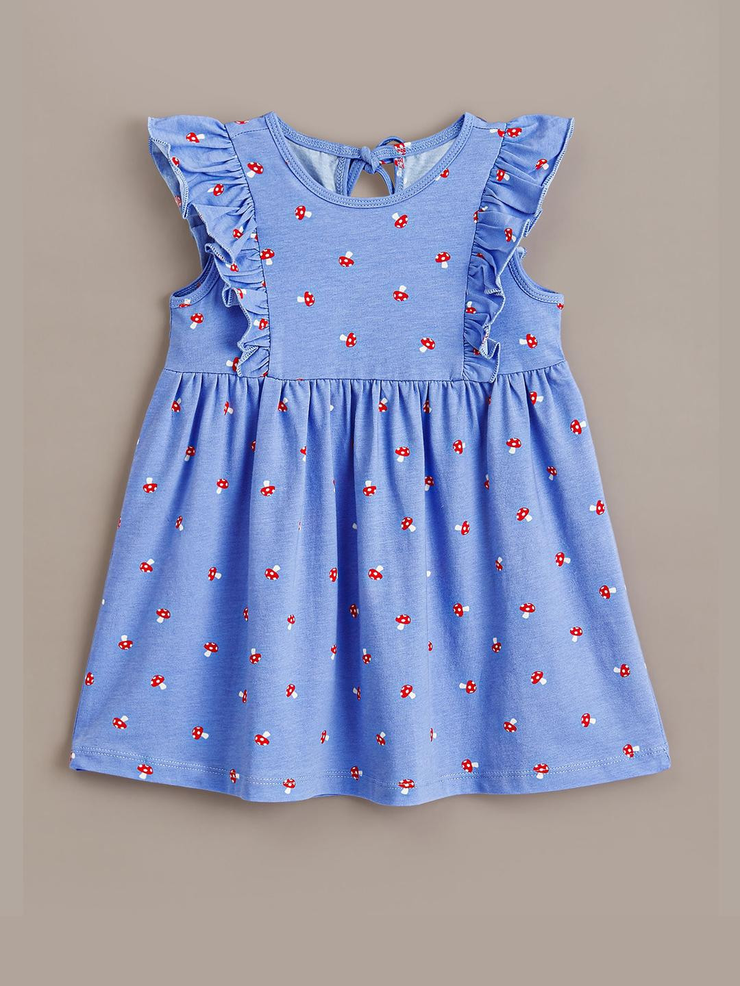 Tiny Toadstool Pattern Dress
