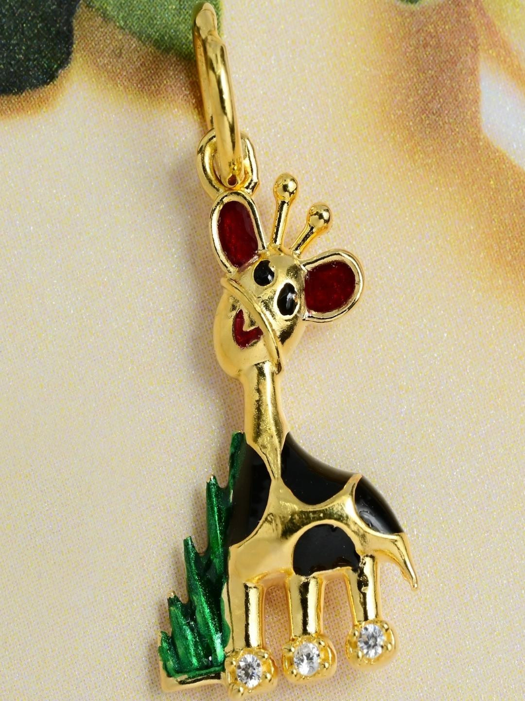 Vinayak Jewellers 925 Sterling Silver The Silver Baby Giraffe Pendant