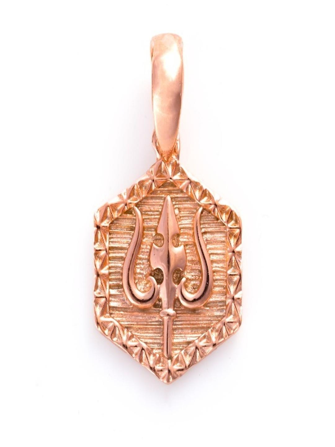 Vinayak Jewellers 925 Sterling Silver The Silver Khanda Trisul Pendant