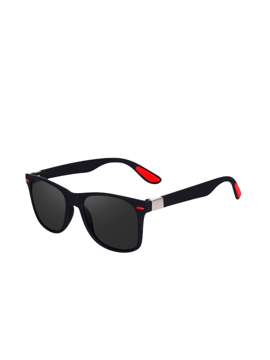 SPADEACES Kids Wayfarer Sunglasses with UV Protected Lens REDTIP BLACK WAYFARAR-079
