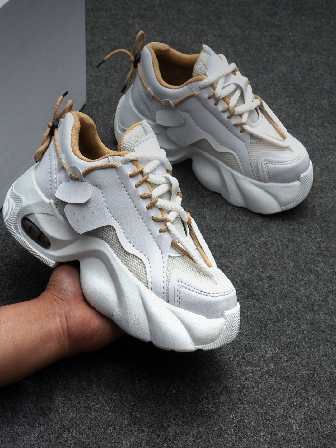 albania Men 3D Fit Walking Sports Shoes