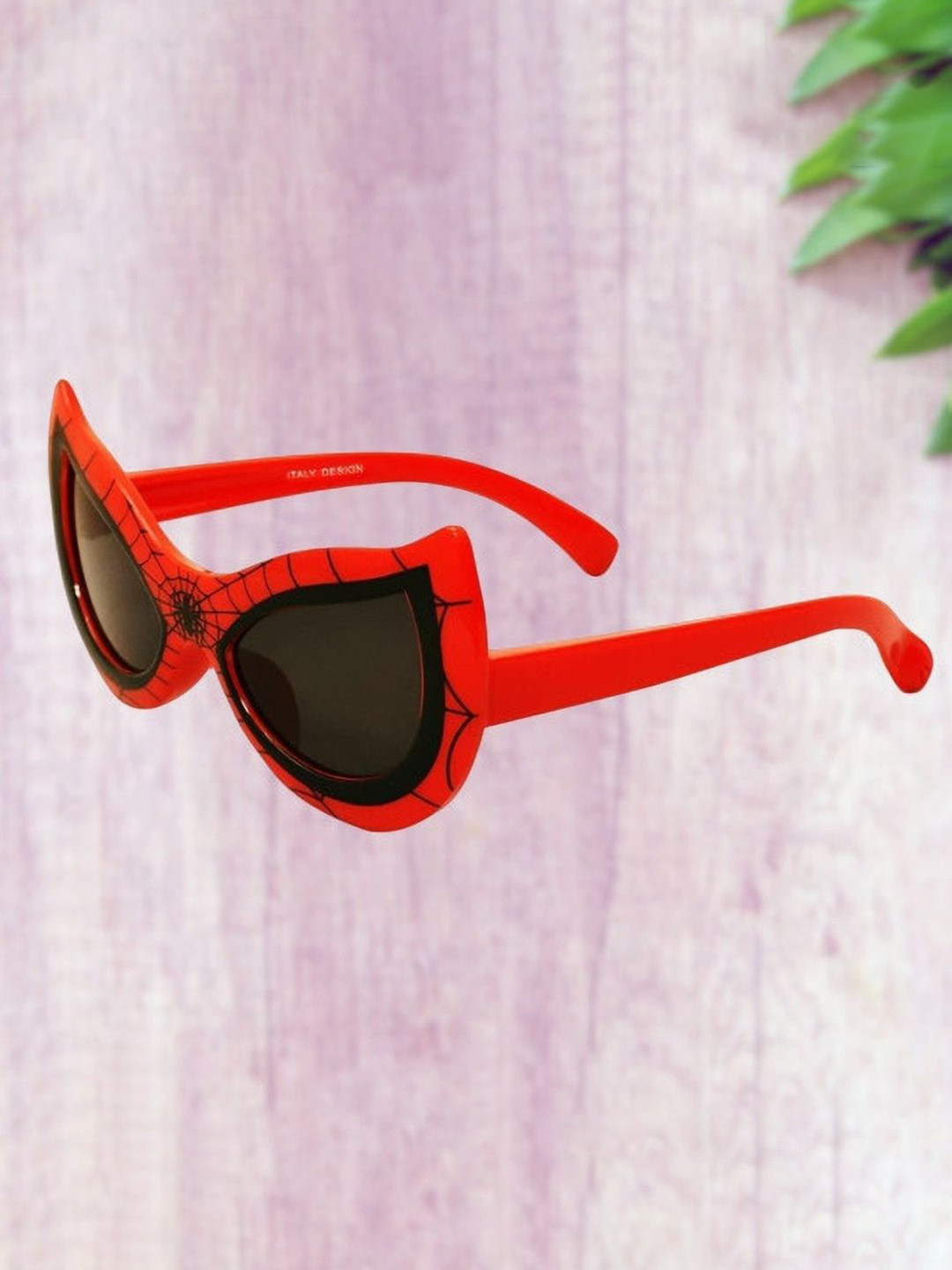 SPADEACES Kids Butterfly Sunglasses with UV Protected Lens RED SPIDER MAN -34