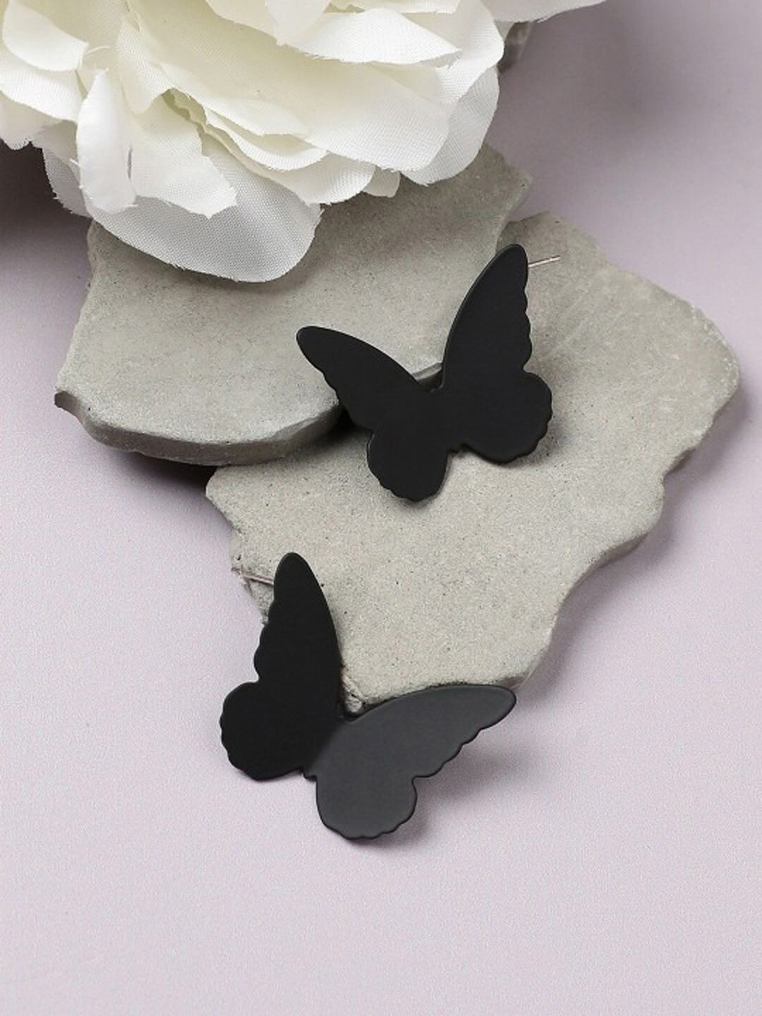 KRENOZ Butterfly Shaped Matte Studs