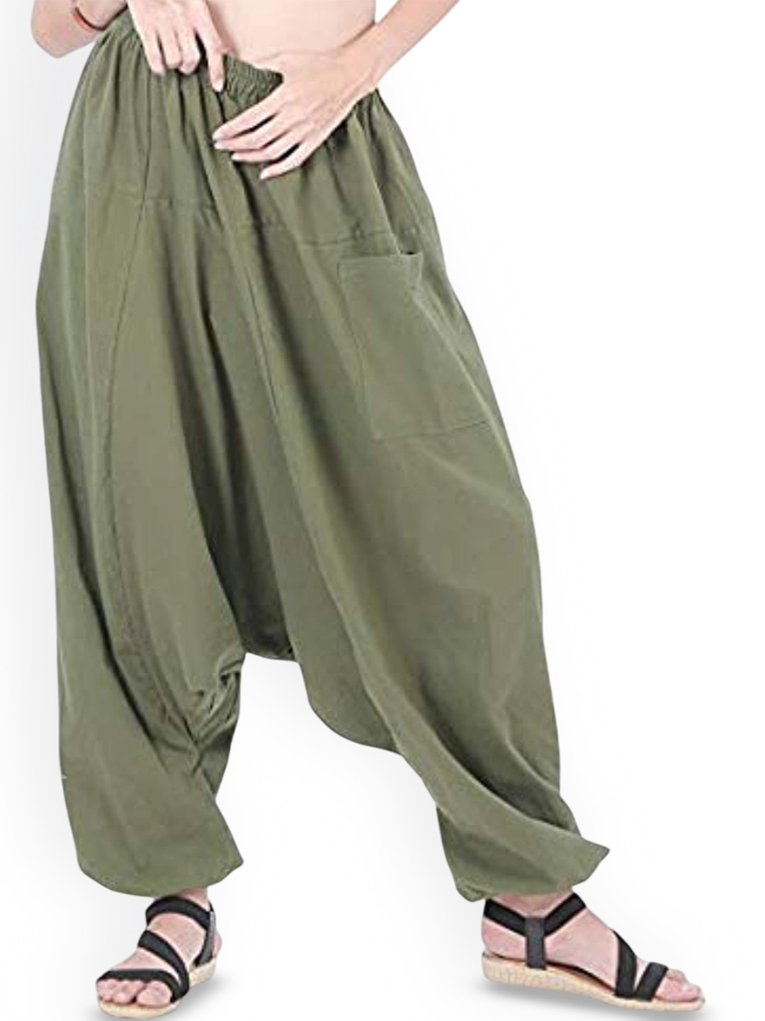 WHITEWHALE Women's Loose Fit Harem Pants