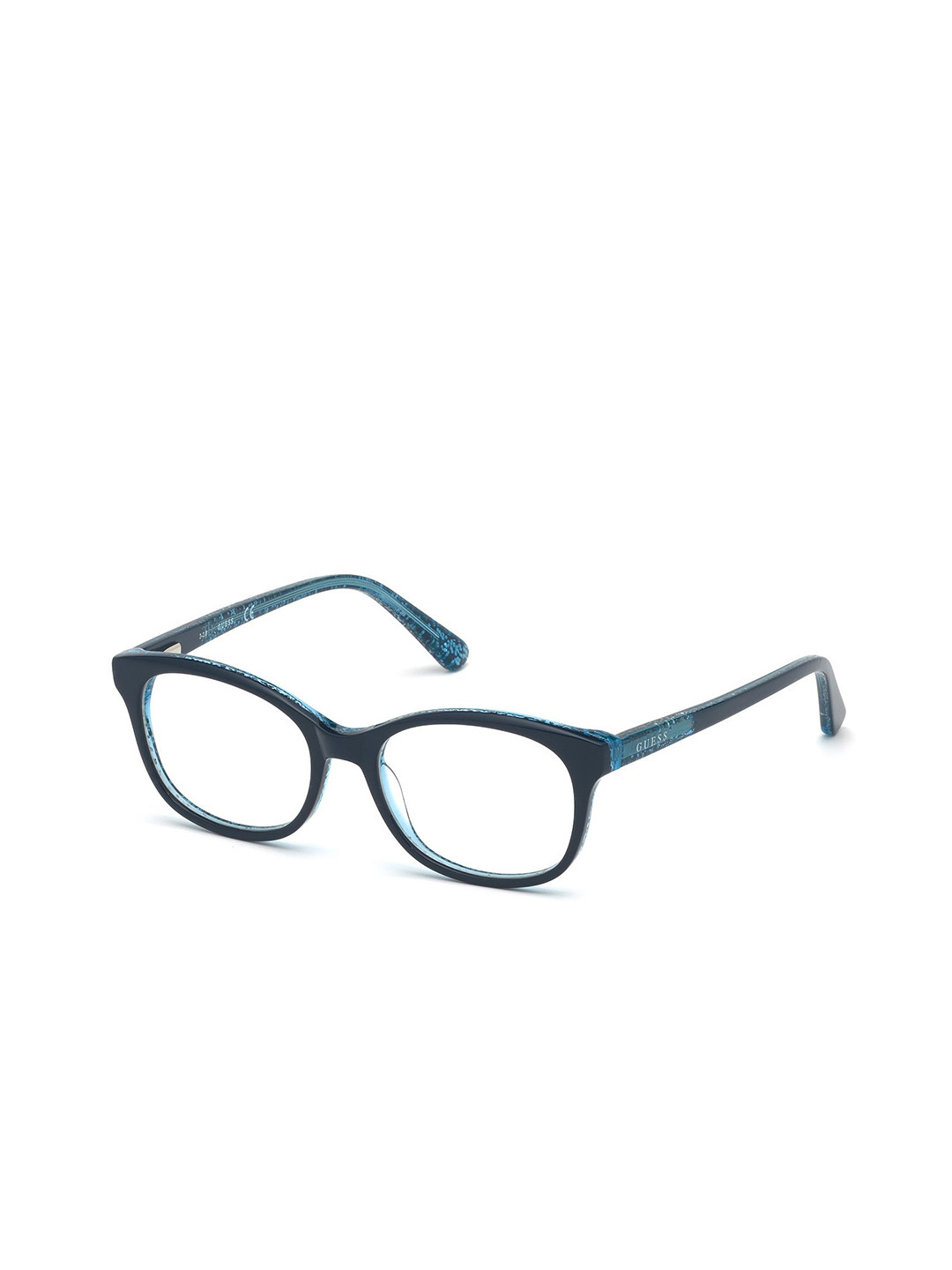GUESS Unisex Full Rim Square Frames GU9181 47 090-Transparent