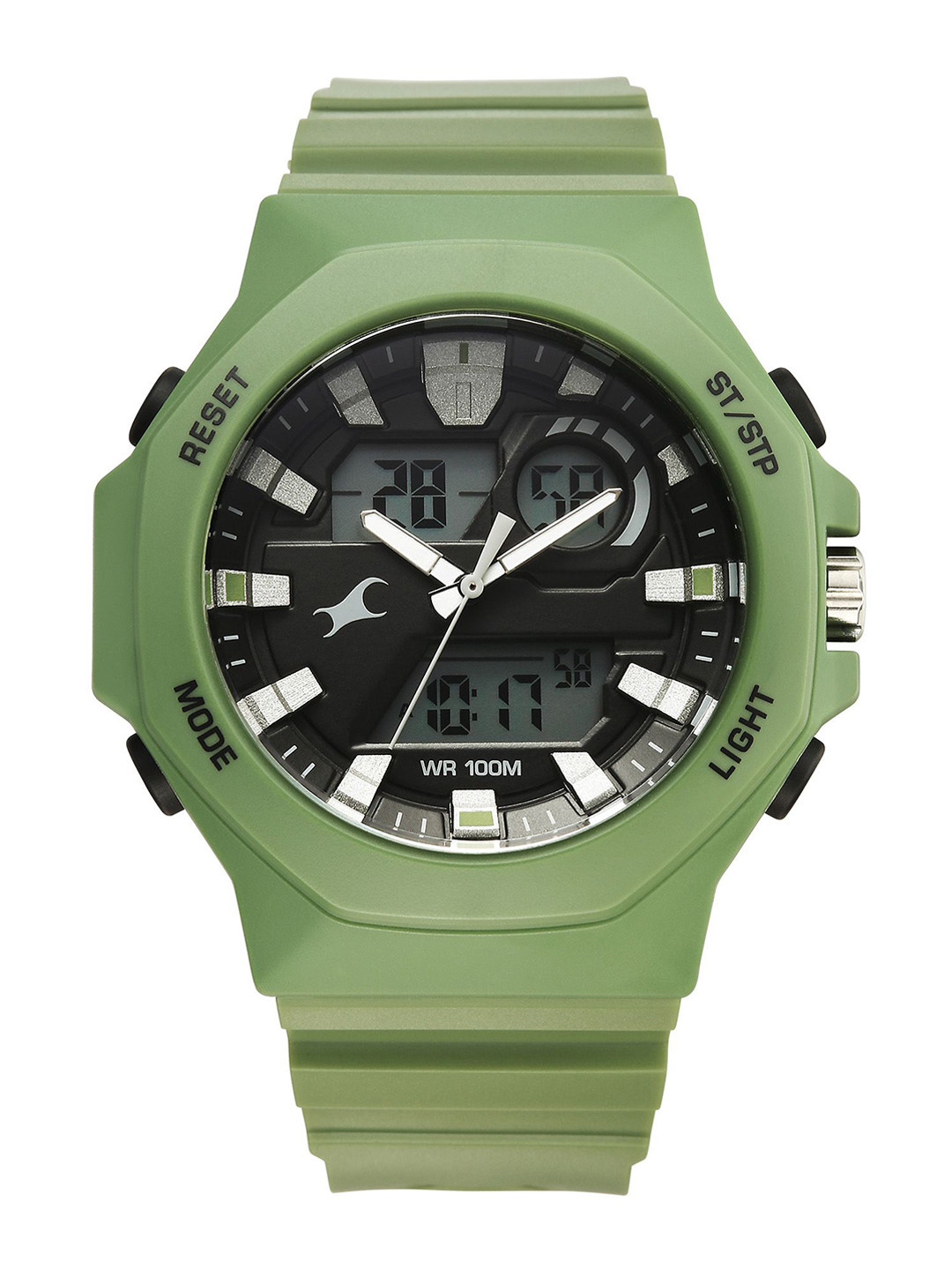 Fastrack Streetstyle 4 Quartz Round Dial Men's Watch - 38171PP03
