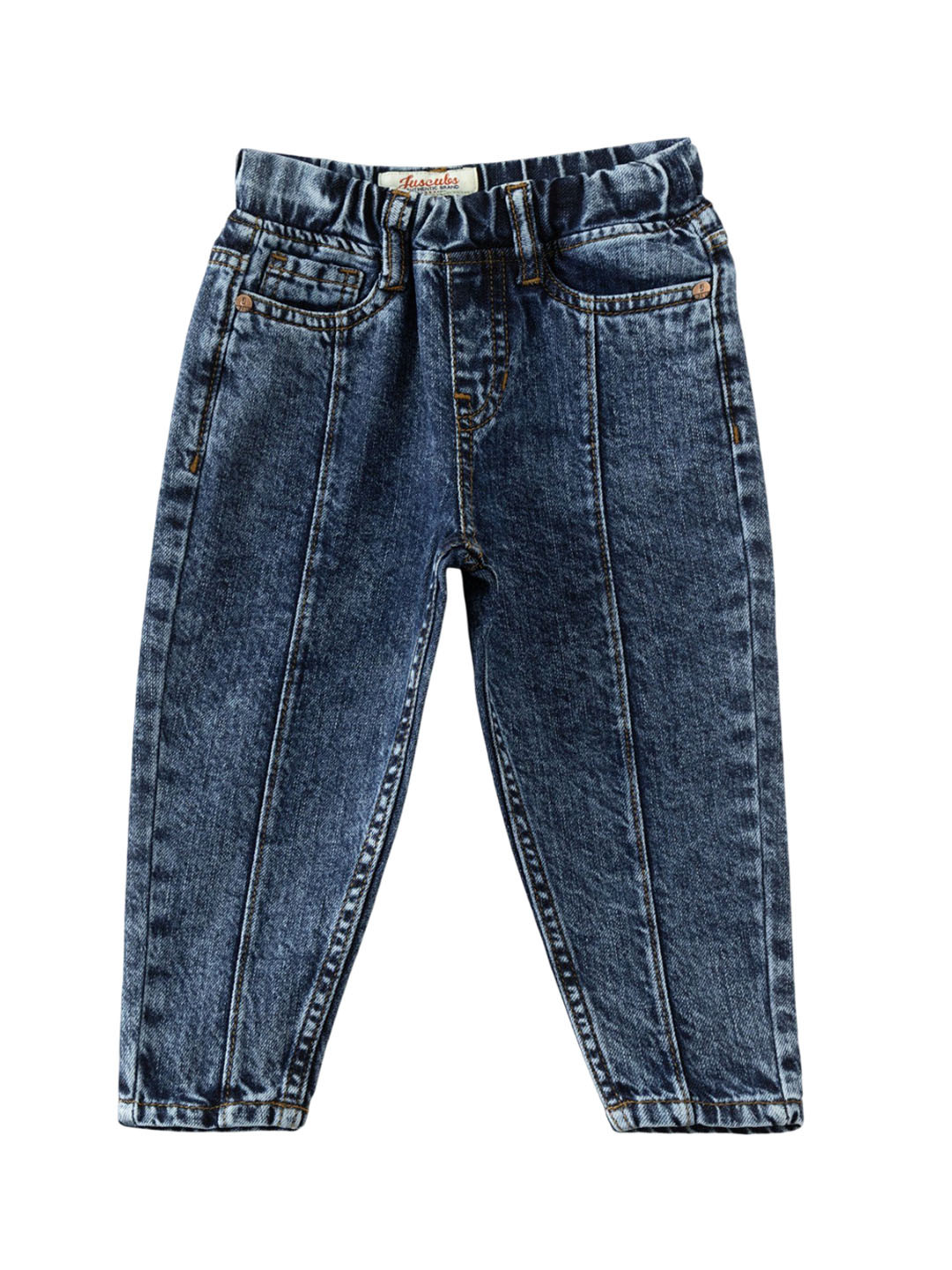 JusCubs Boys Straight Fit Low-Rise Cotton Jean