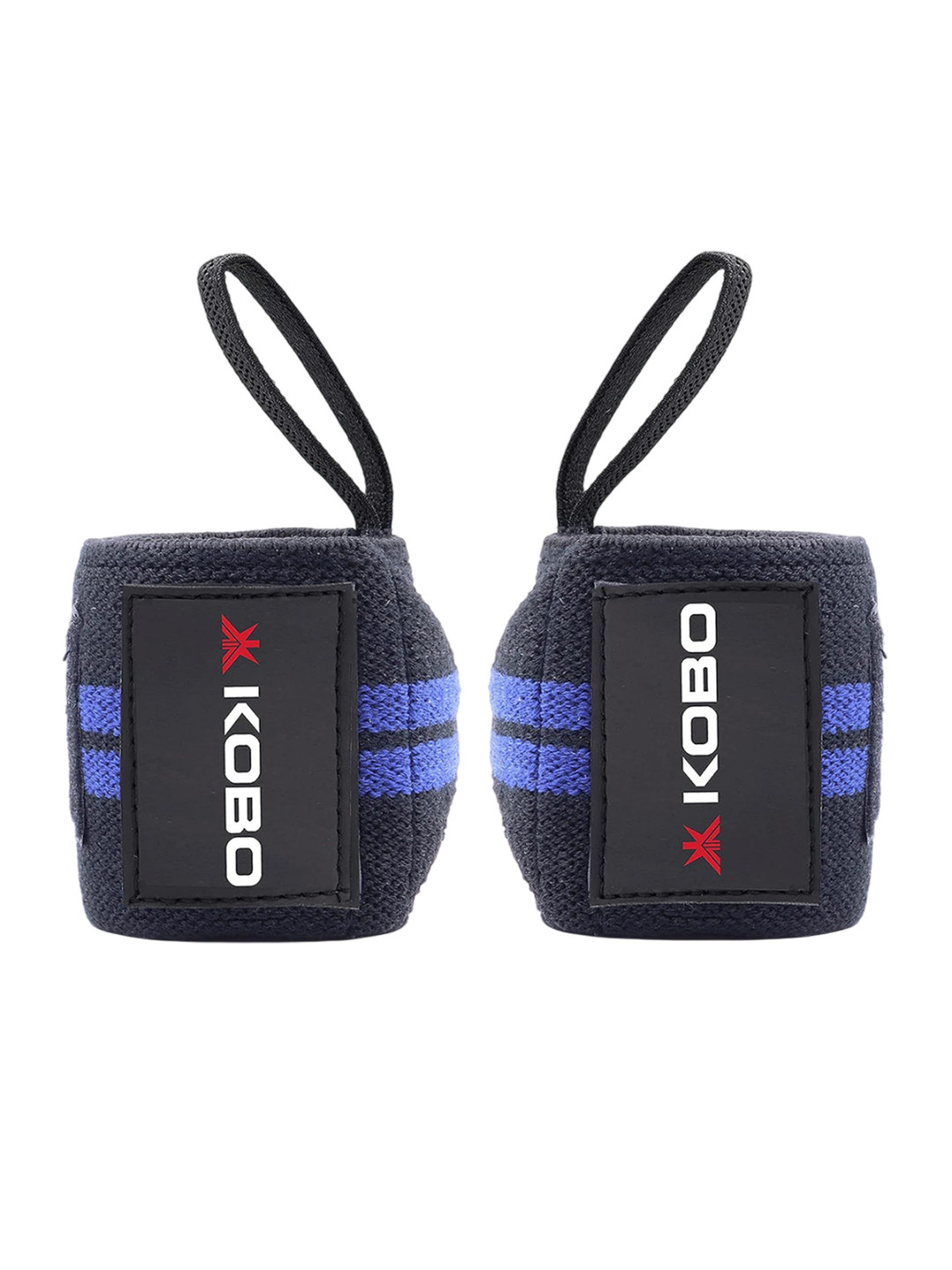 KOBO 2-Pcs Weightlifting Wrist Support Strap