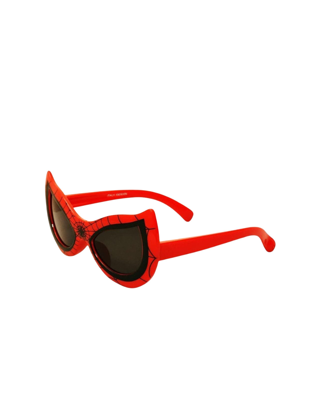 SPADEACES Kids Full Rim Style Cateye Sunglasses with RED SPIDER MAN -21