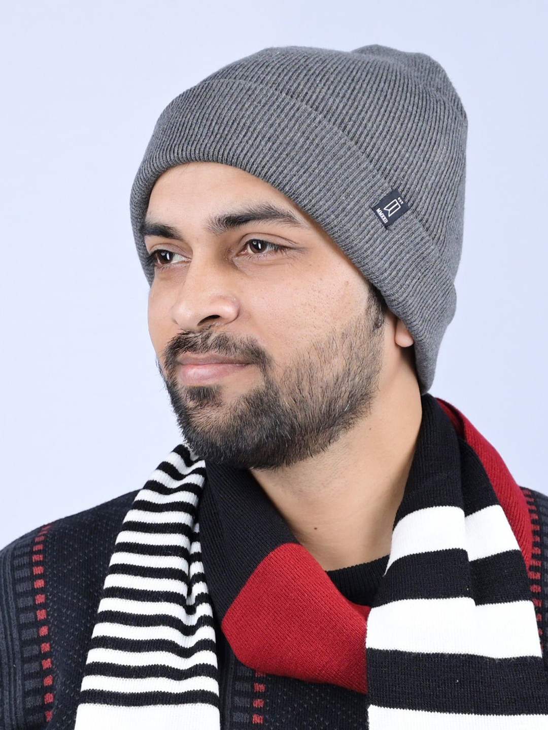 TIM PARIS Men Acrylic Beanie