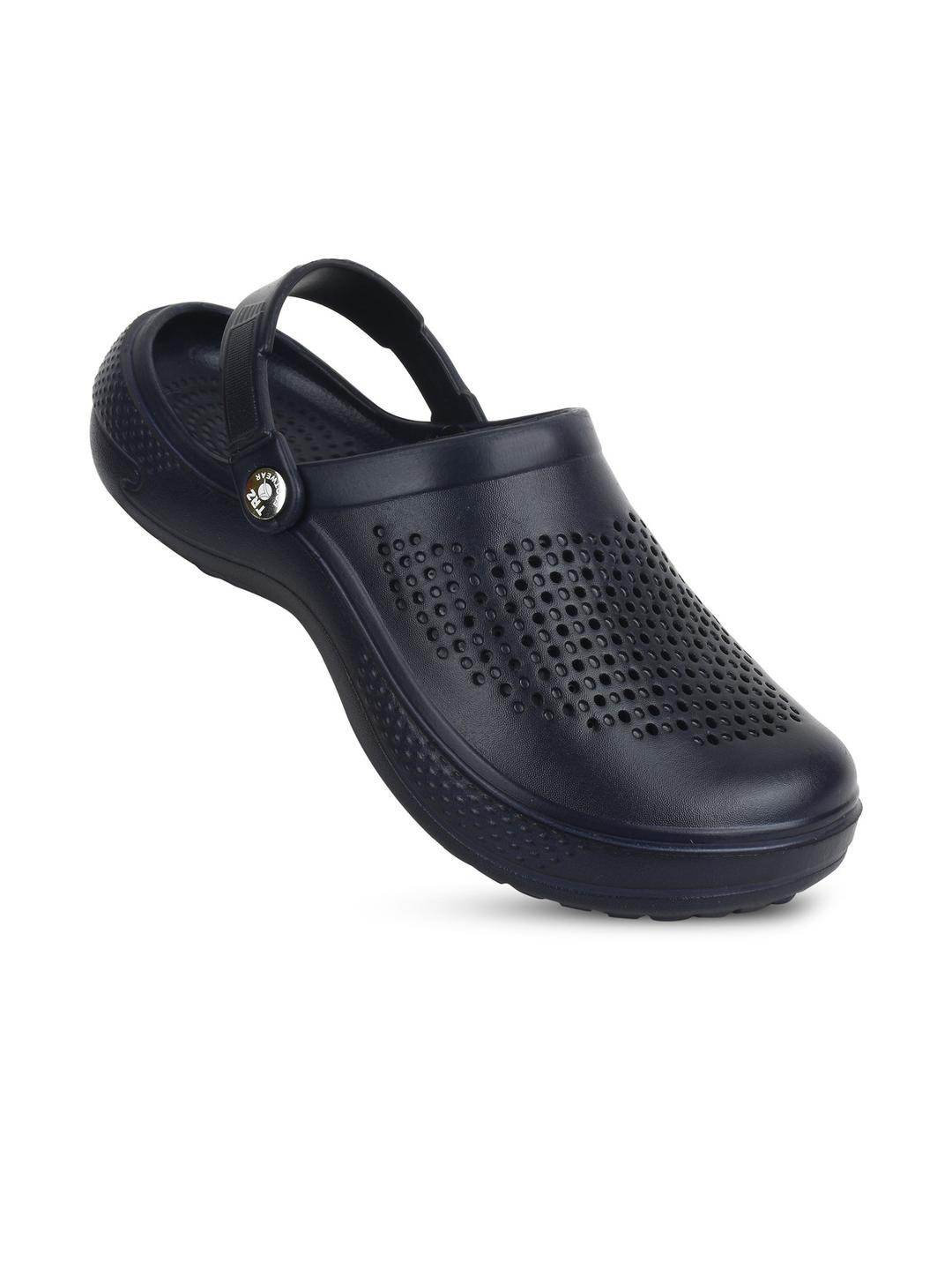 TRZ Men Self Design Clogs