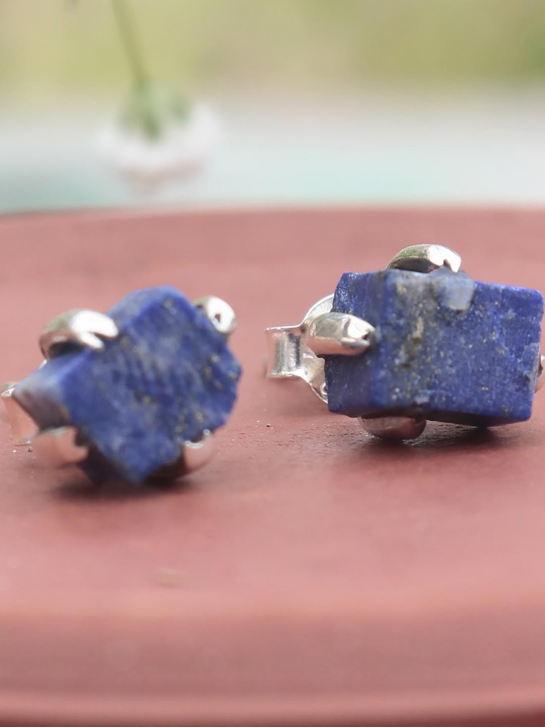 FUSIONARI NA Lapis Lazuli Sterling Silver Earrings
