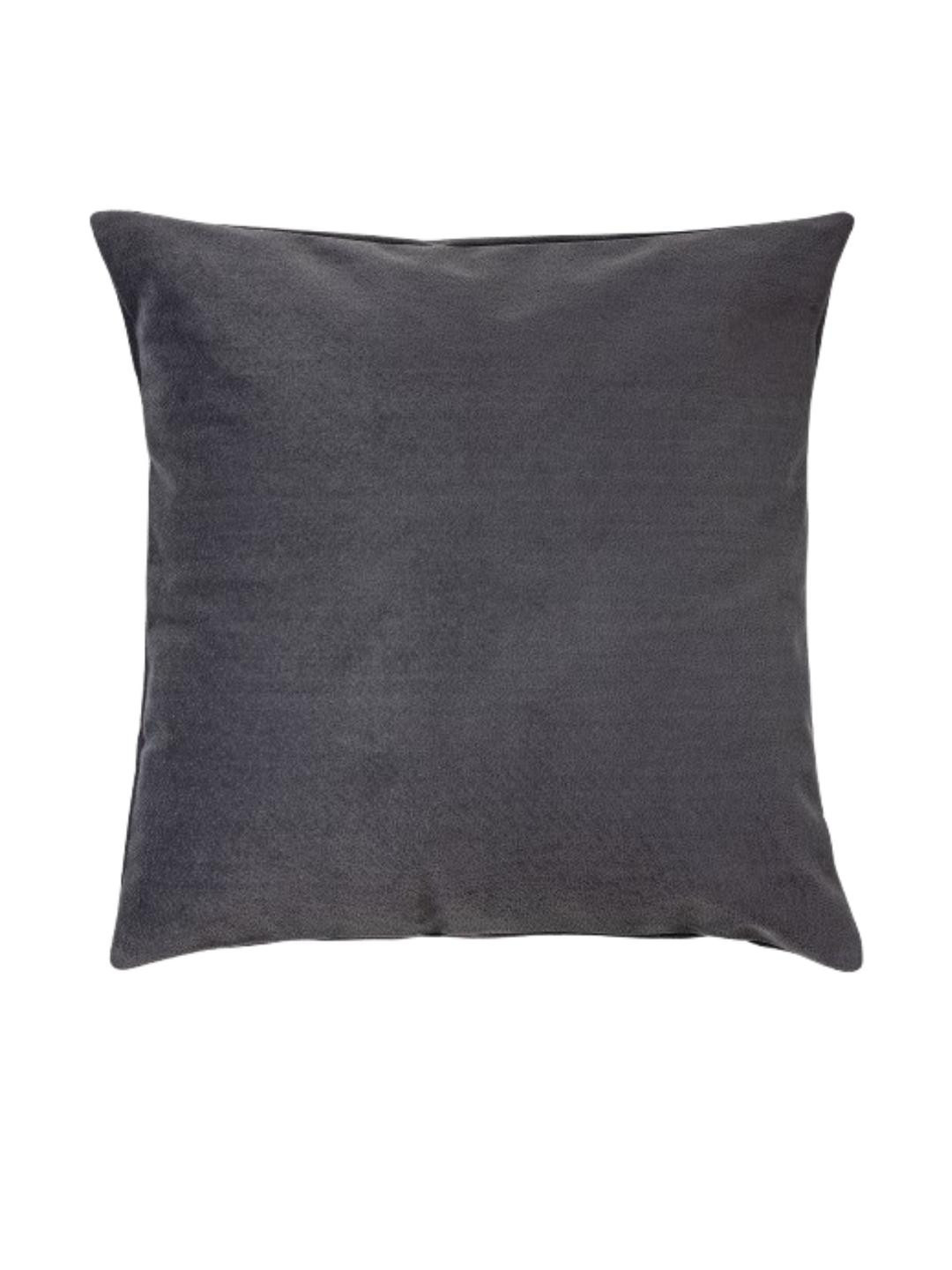 DREAMY URBAN Set of 2  Decorative Easy Shadow Grey Mandala Print Cushion Covers