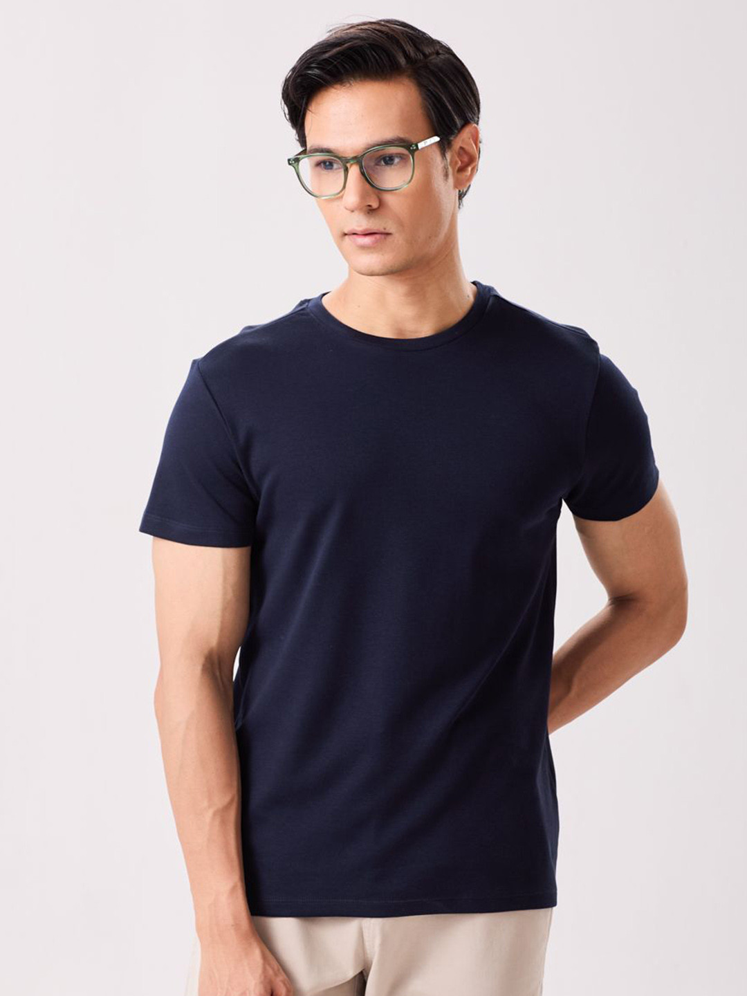 MH&Y Round Neck Pure Cotton T-shirt