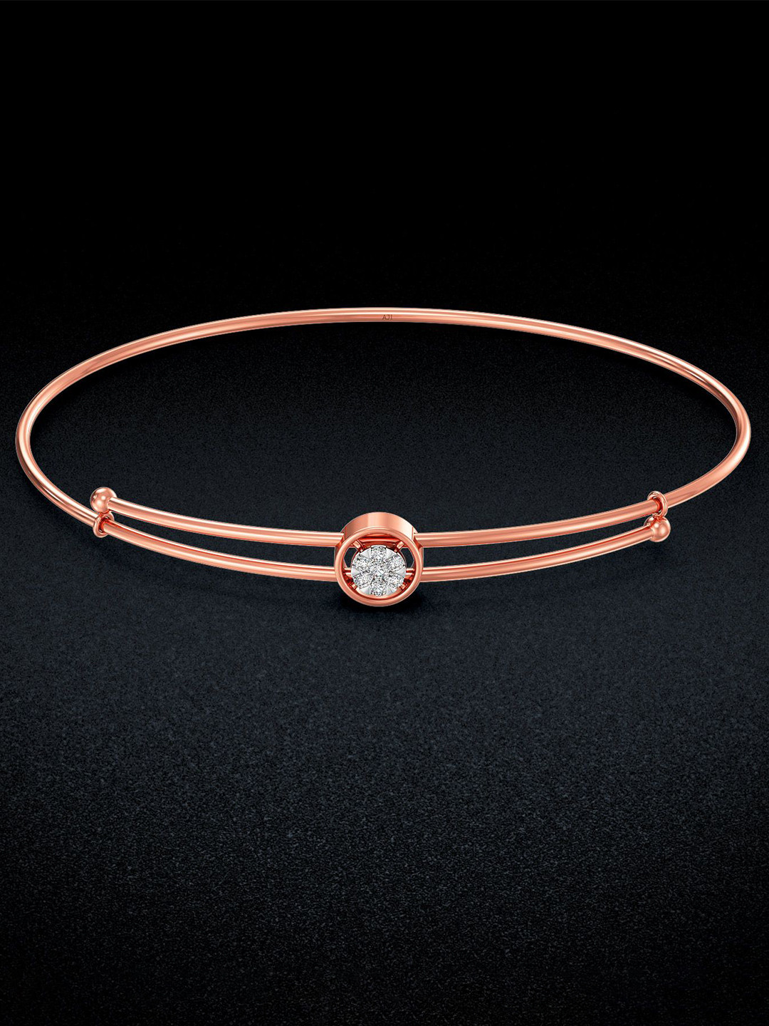 Joyalukkas 18 Kt Orb Essence Diamond Bracelet -4.66 g