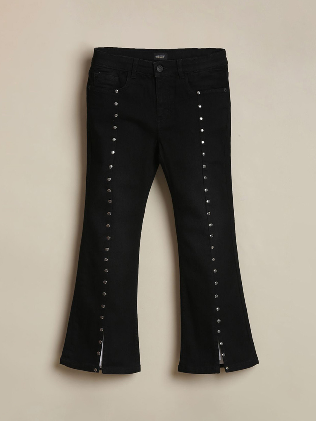 Allen Solly Junior Girls Mid-Rise Bootcut Jeans