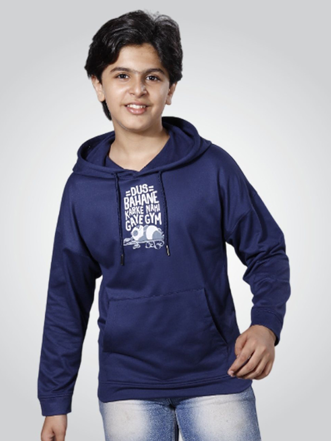 ESSDEE Boys Printed Hooded Pullover Sweatshirt