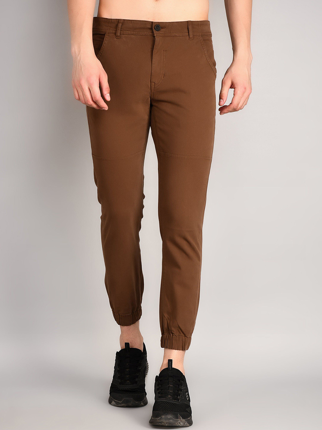 TIM PARIS Men Original Low-Rise Cotton Jogger Trousers