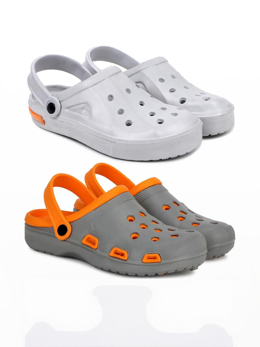 KAPYANSH Men Combo of 2 Stylish EVA Clogs