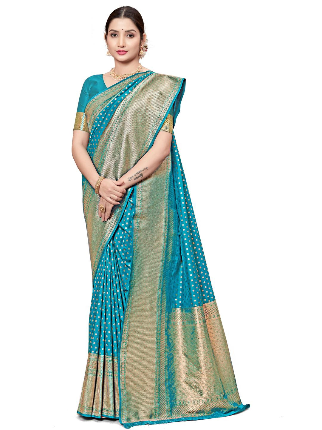KSALIYA Multi Art Silk  Sarees