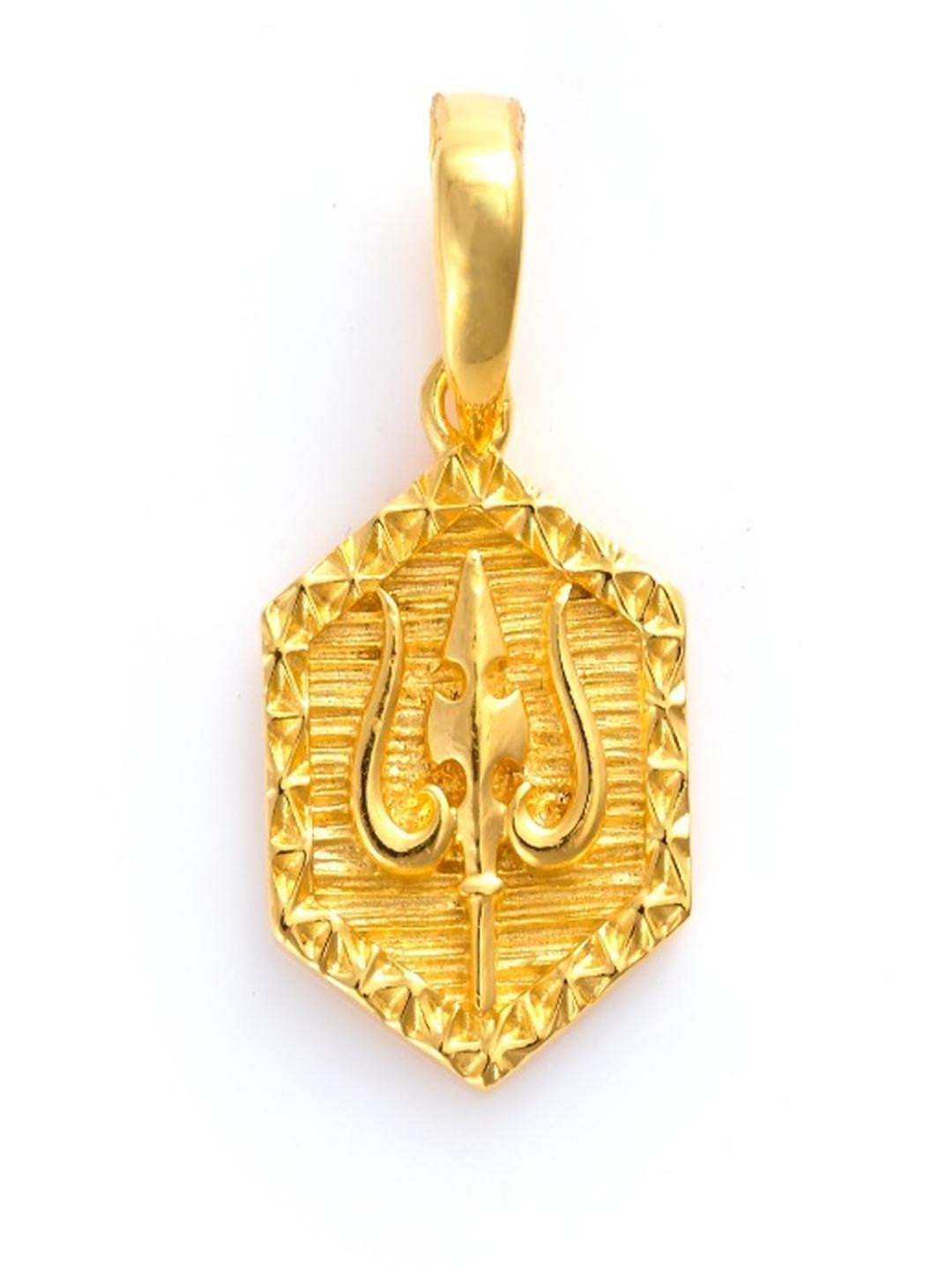 Vinayak Jewellers 925 Sterling Silver The Silver Khanda Trisul Pendant