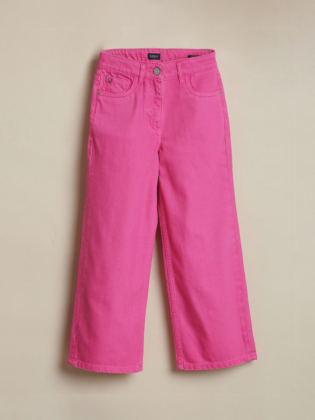 Allen Solly Junior Girls Regular Fit Mid-Rise Jeans