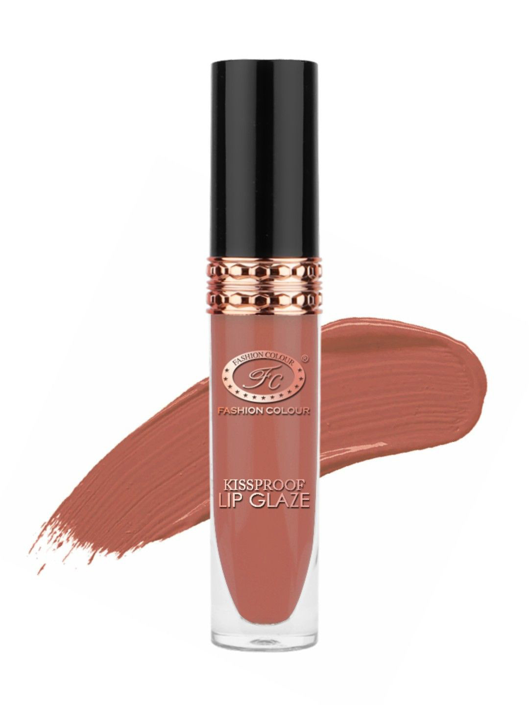 Fashion Colour Kissproof Lip Glaze Matte Liquid Lipstick- 7 g- Violet 21