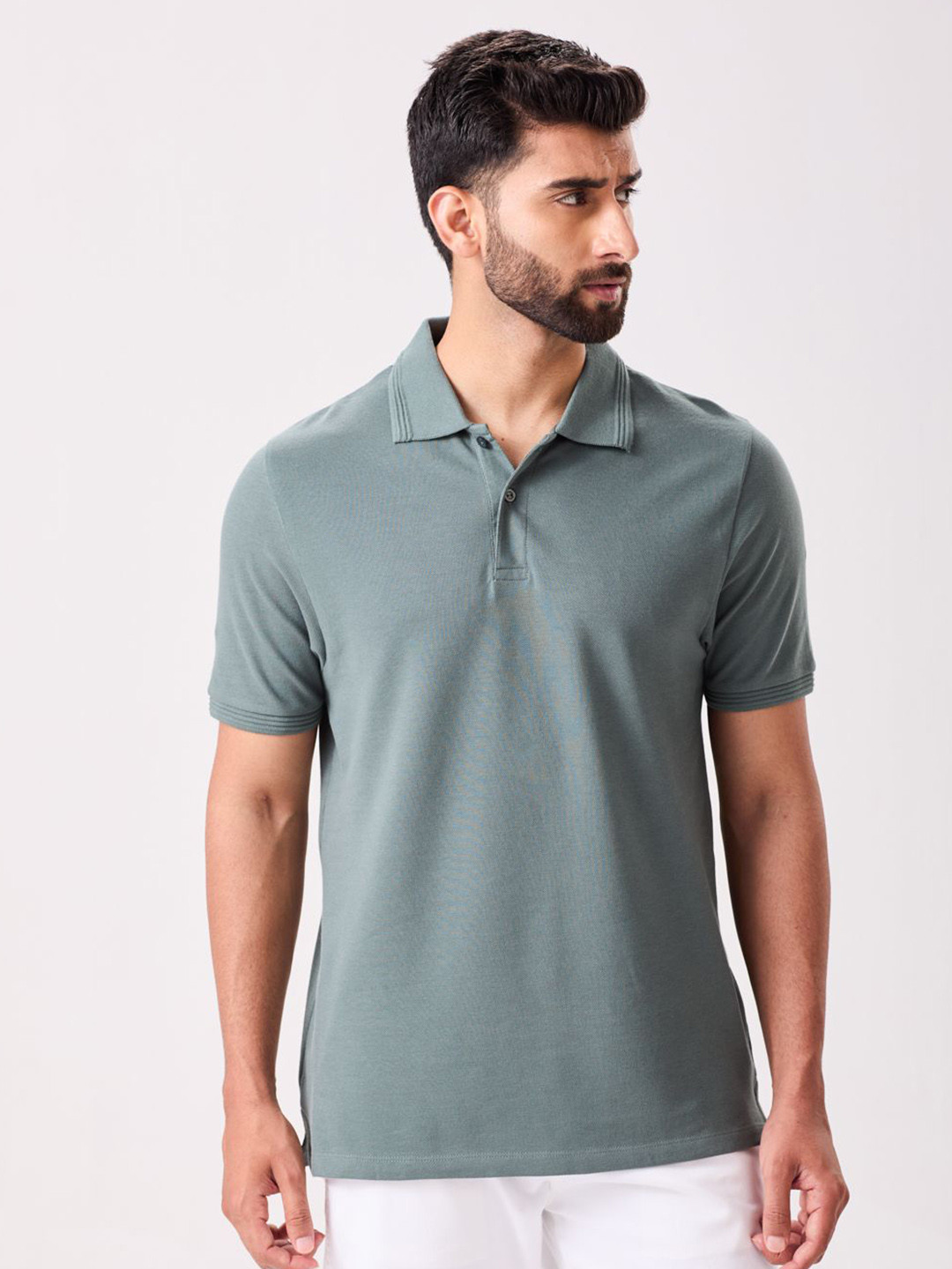 MH&Y Polo Collar Pure Cotton T-shirt
