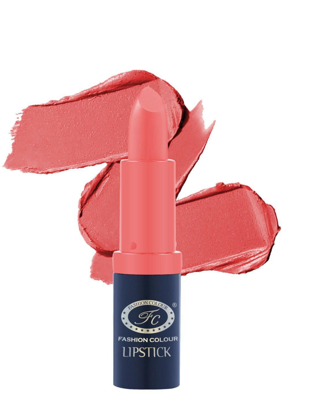 Fashion Colour Fabulous Satin Matte Long Stay Lipstick- 3.8 g- Light Coral 02