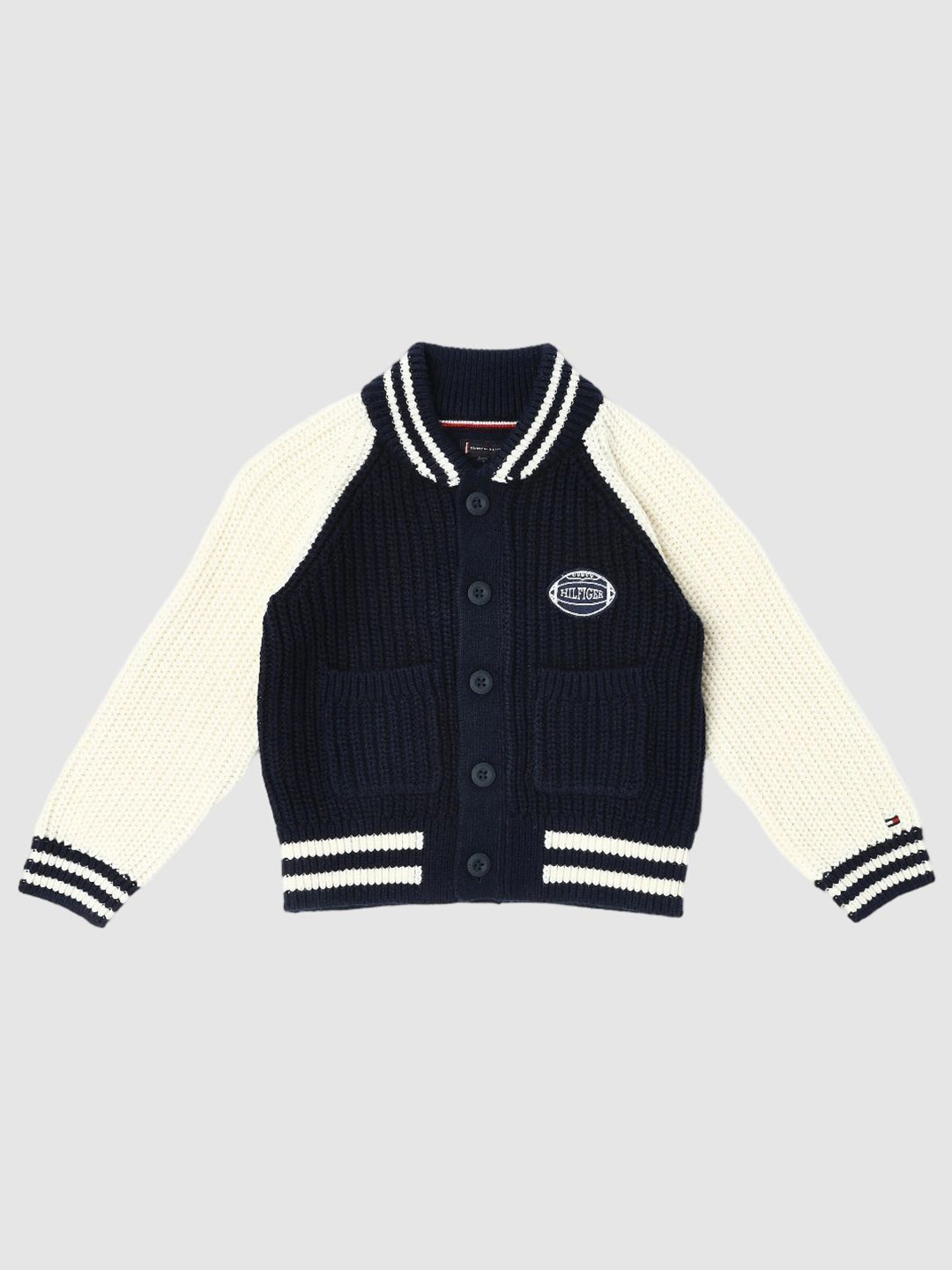 Tommy Hilfiger Boys Colourblocked Cardigan