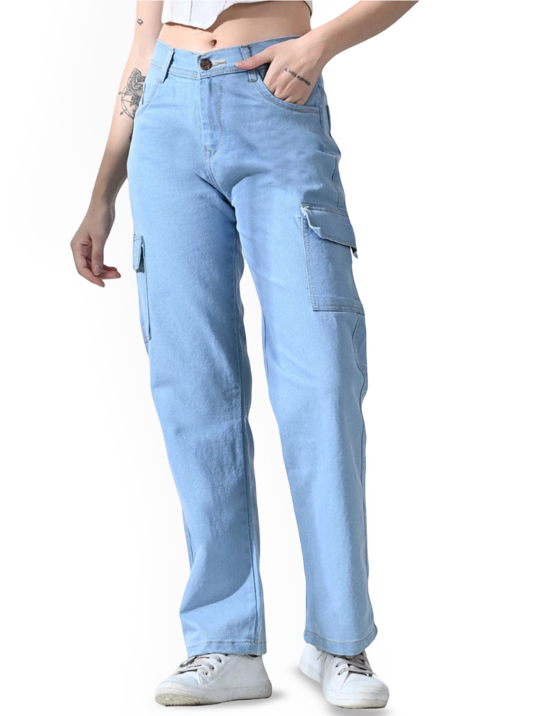 Mevan Women Classic Mid-Rise Stretchable Jeans