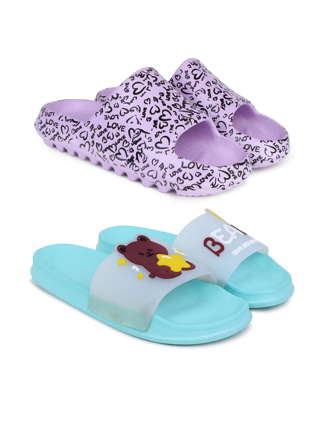 KAPYANSH Women Multi Flip Flops