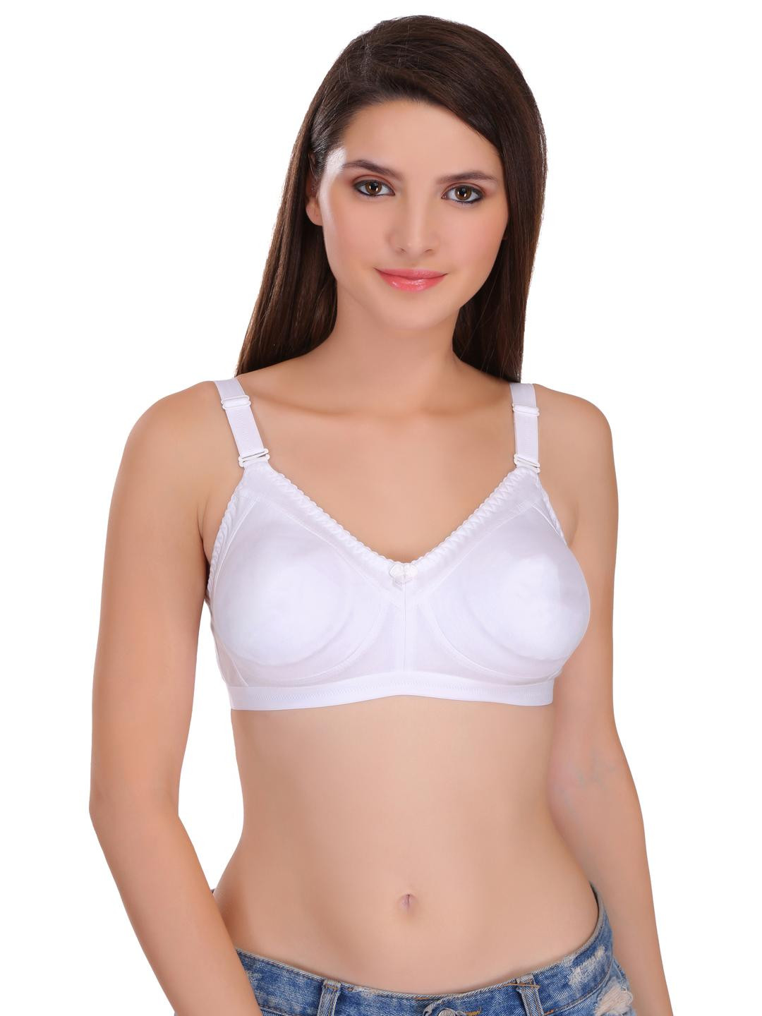 FEATHER LINE Solid Full Coverage Bra