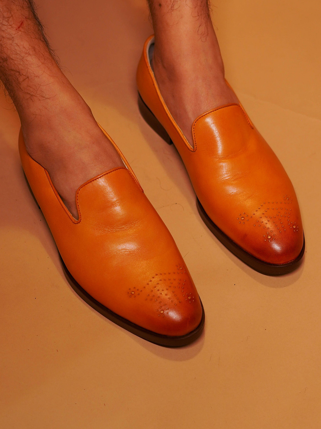 dmodot Motivo Bruno Men Leather Formal Slip On Shoes