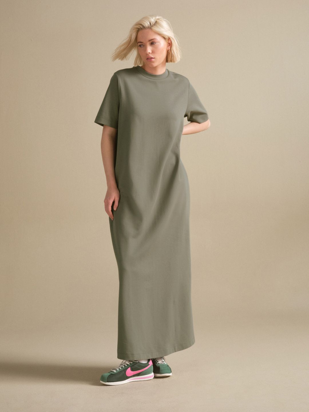 NEXT Slit T-Shirt Maxi Dress