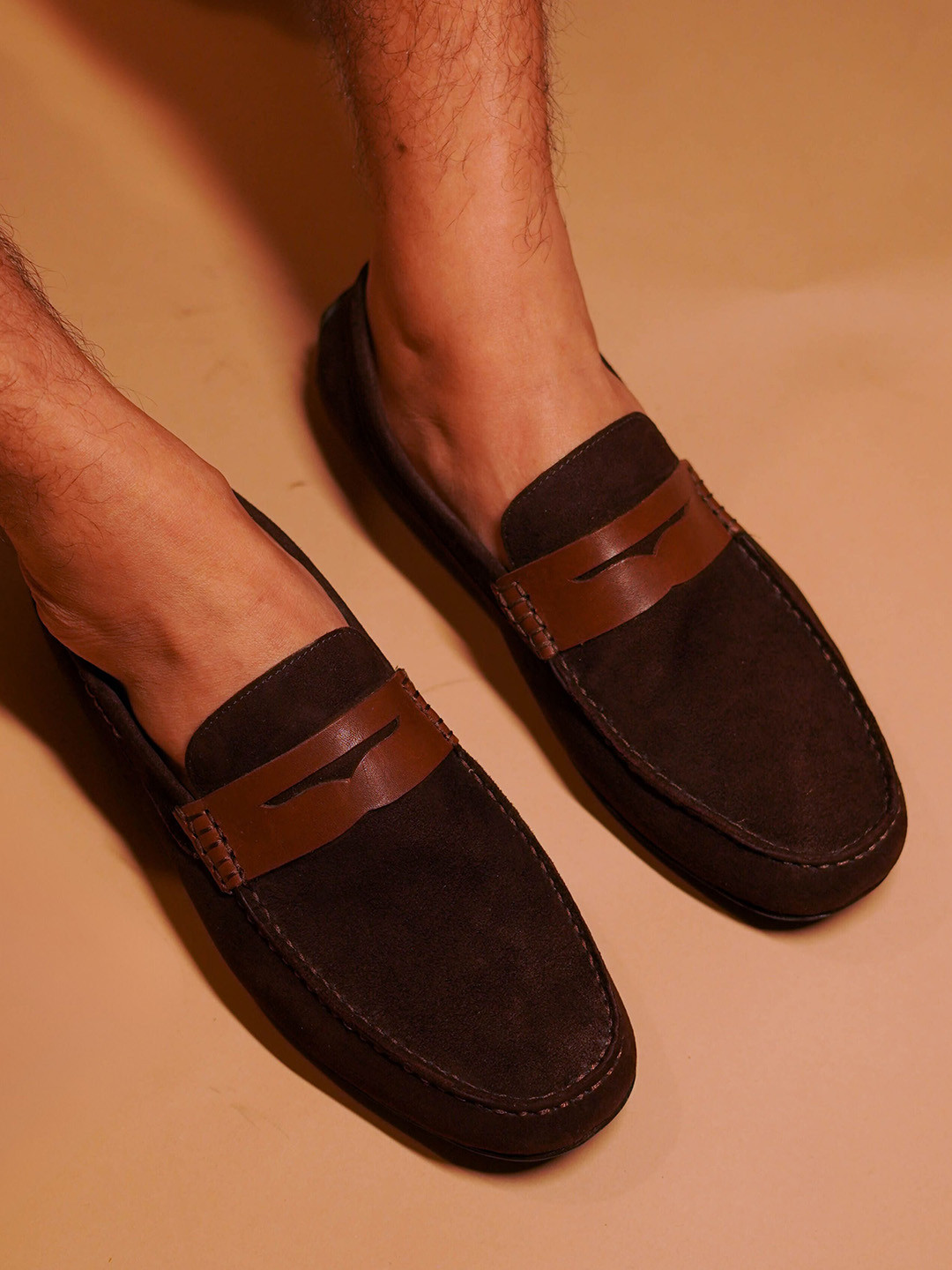 dmodot Leggero Bruno Men Leather Formal Loafers