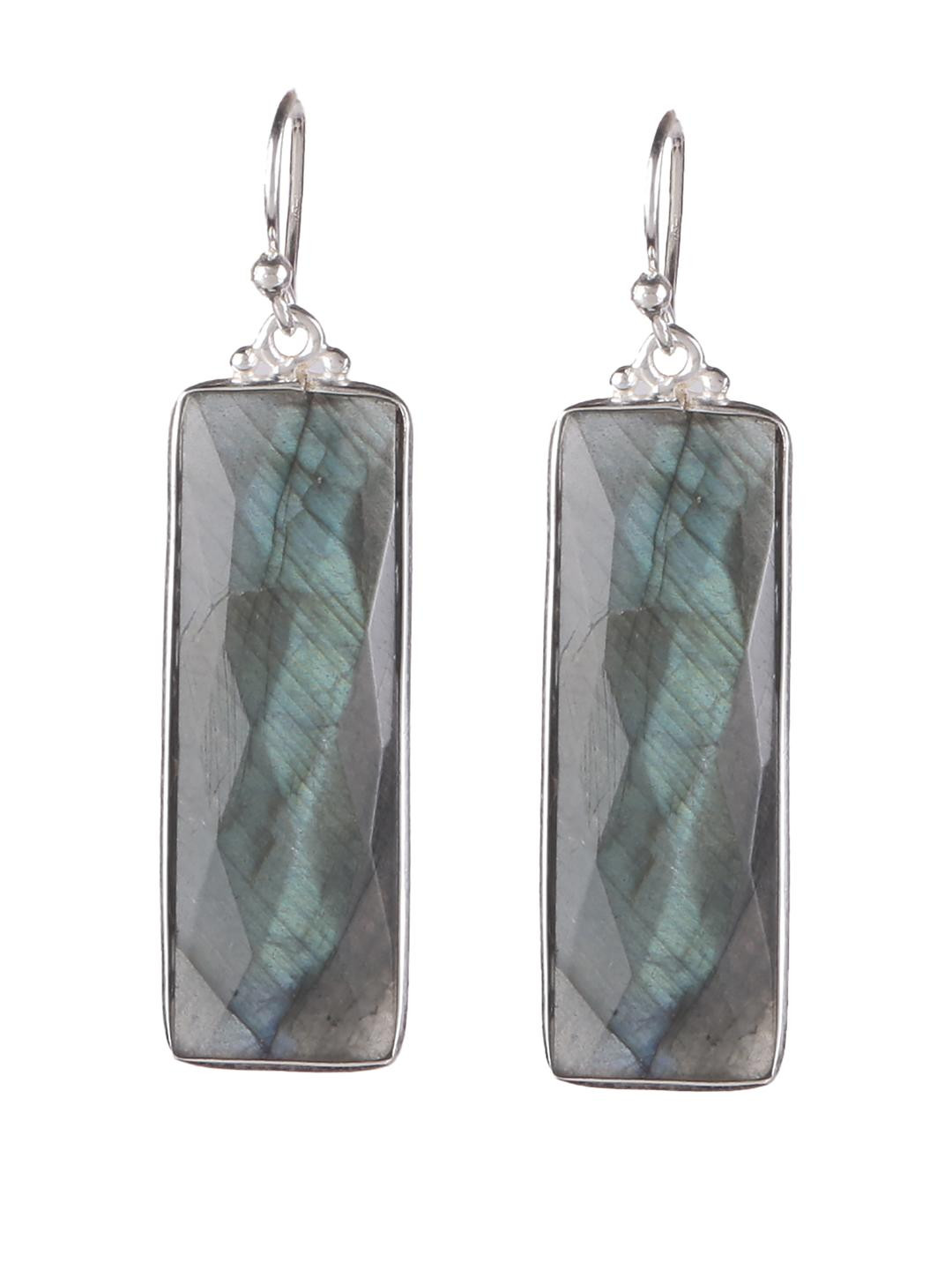 FUSIONARI NA Labradorite Sterling Silver Earrings