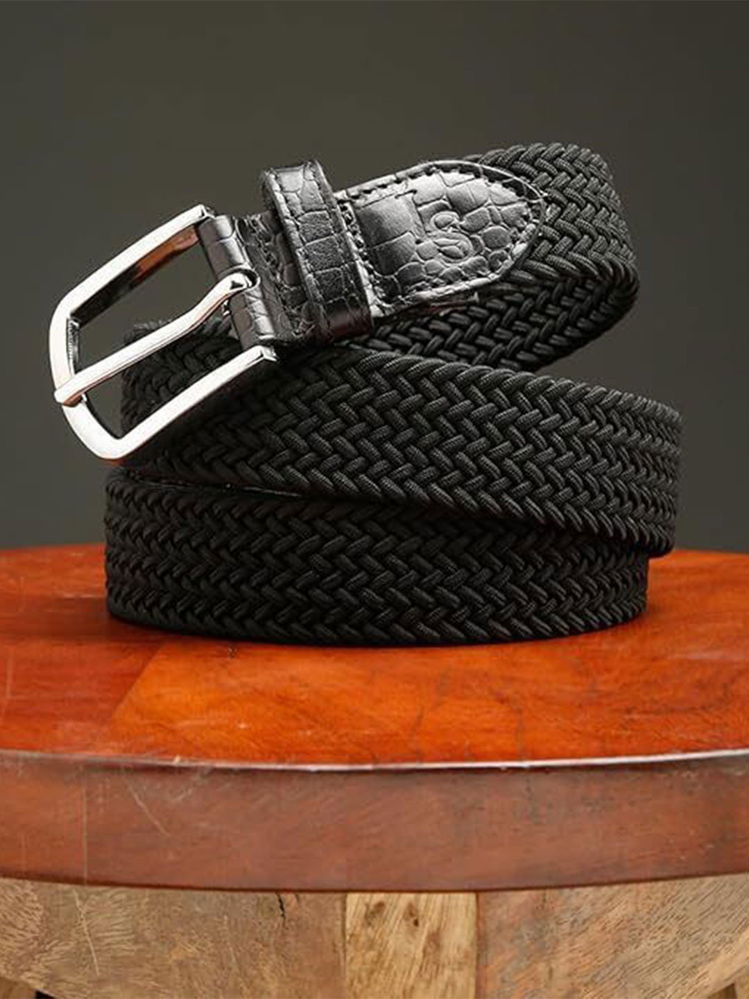 SHOPGLOBAL Unisex Canvas Braided Belt