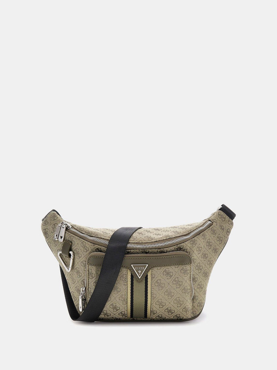 GUESS Printed Milano Maxi Bum Bag With Front Pocket