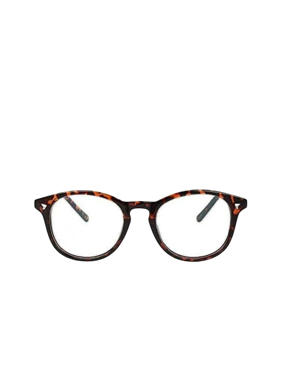 SPADEACES Unisex Abstract Full Rim Oval Frames SP-Wing Black