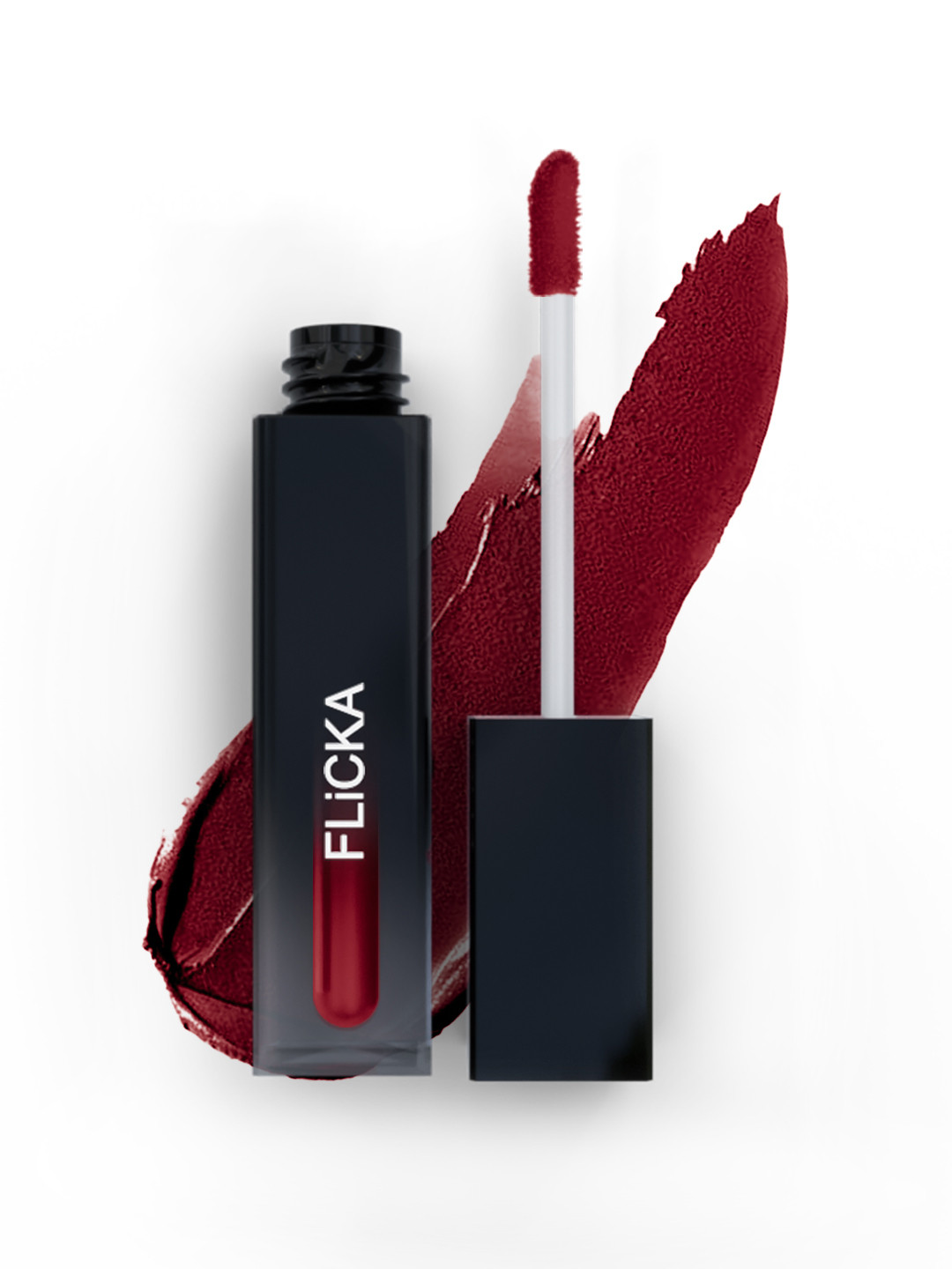 FLiCKA Set & Attack Transfer Proof Non Sticky Liquid Matte Lipstick 7ml- Dream Castle 05