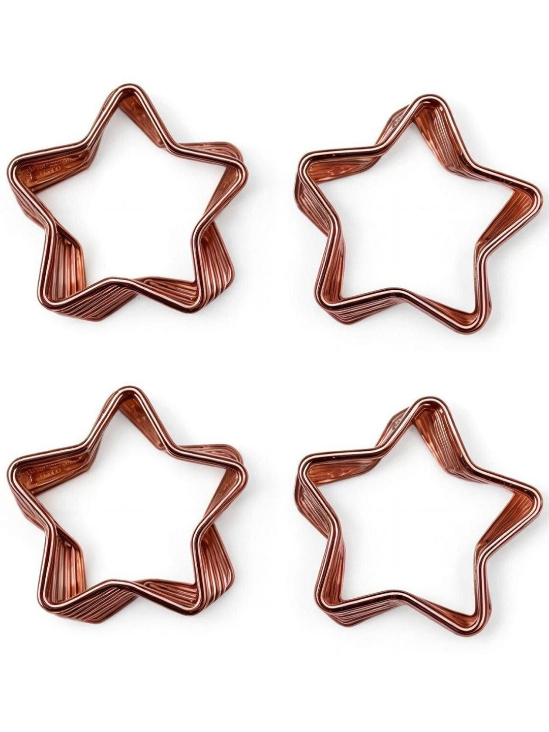 VATIYAANA Jewels Set Of 2 Star Shaped Studs