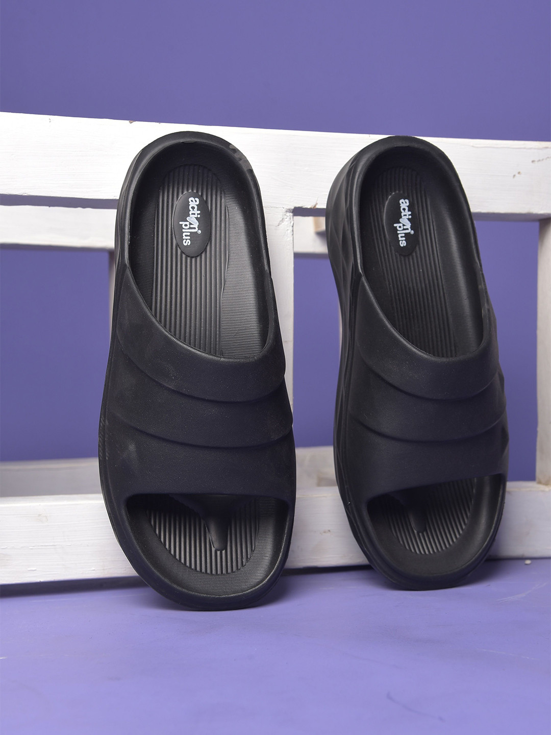 Action Cushioned Footbed Sliders Flip Flop