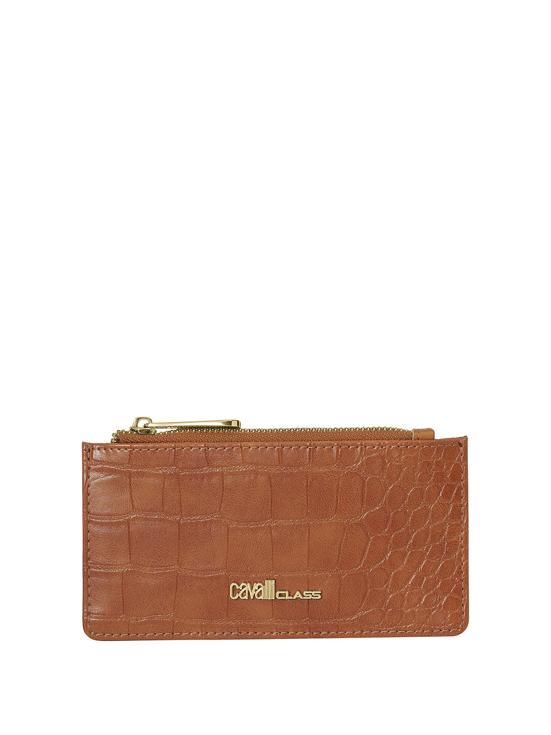 Cavalli Class Women Colourblocked Zip Around Wallet