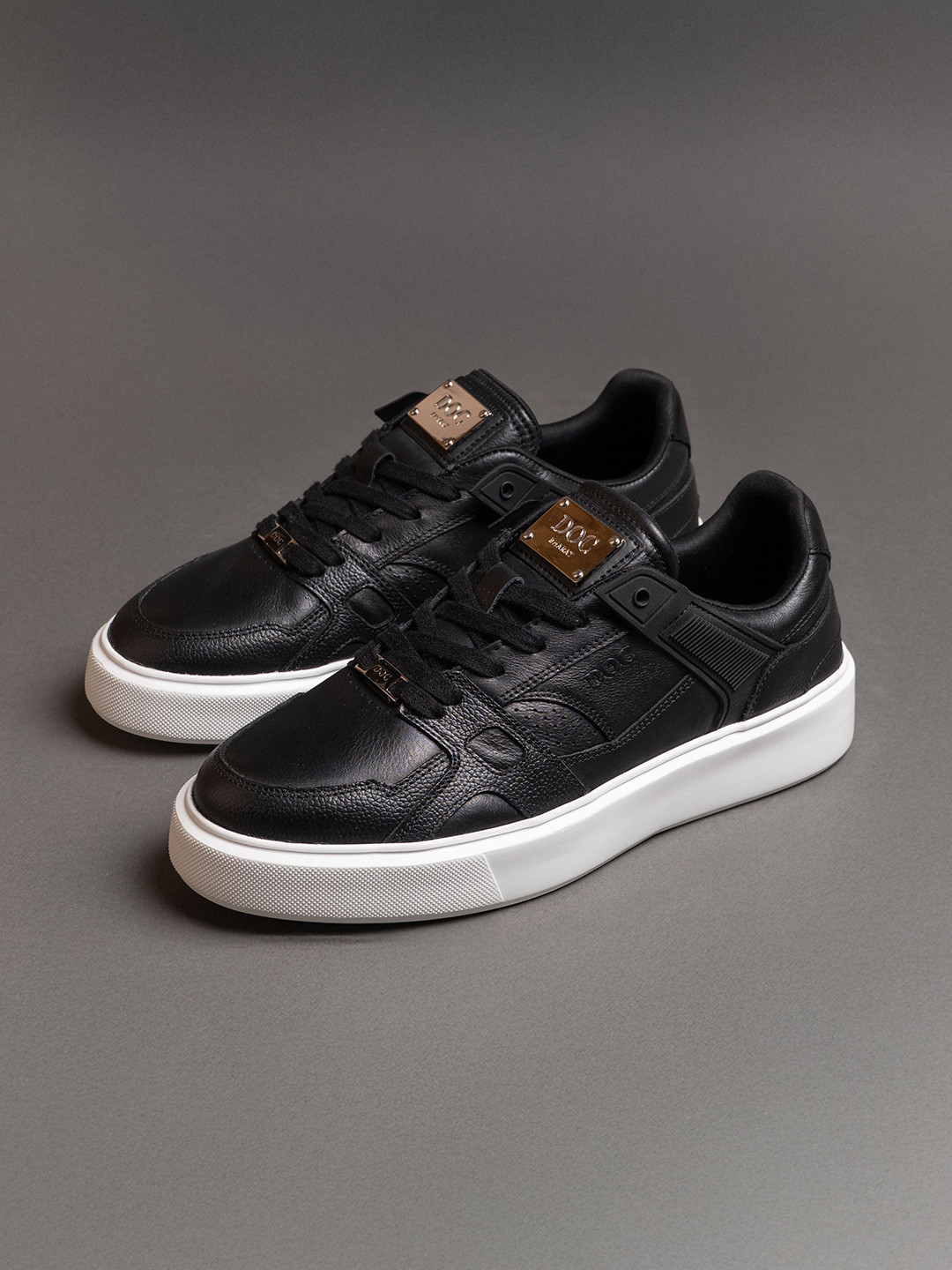 Doc Martin Men Leather Antibacterial Sneakers