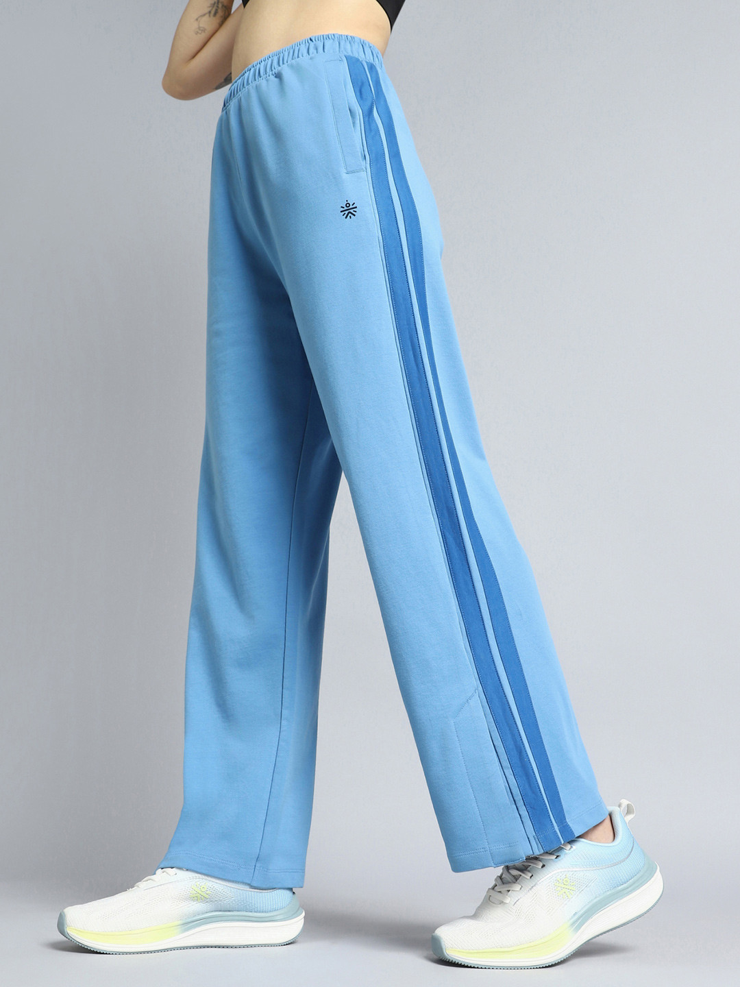 CULT Women Blue Dance Flow Trackpants